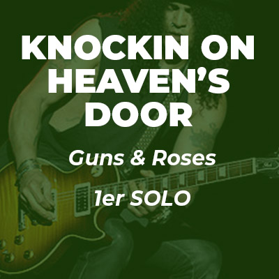 Knockin on heaven's door SOLO 1 tab